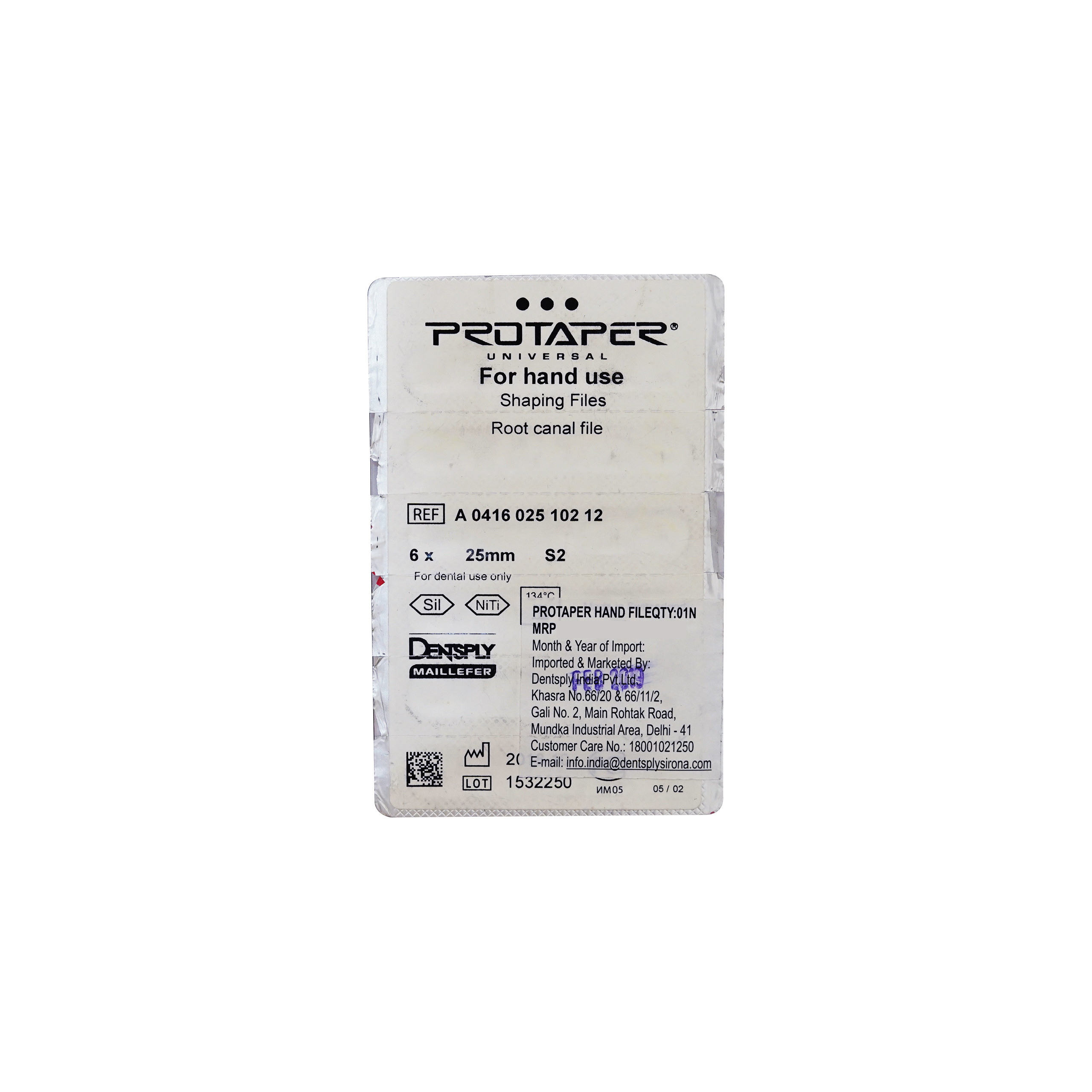 ProTaper Universal 25mm S2